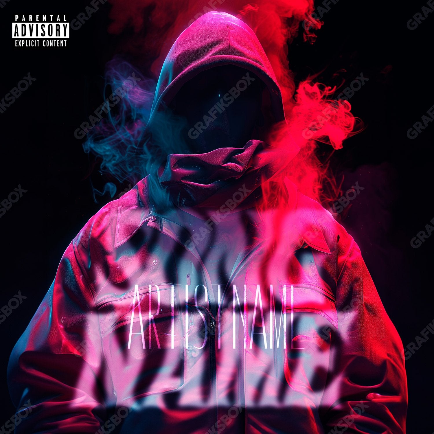 Smouldering premade cover art