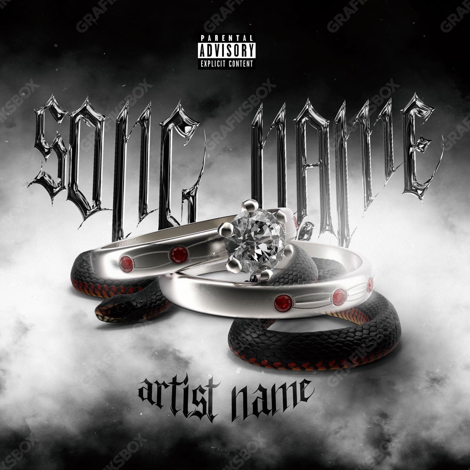 Snake Ring premade cover art