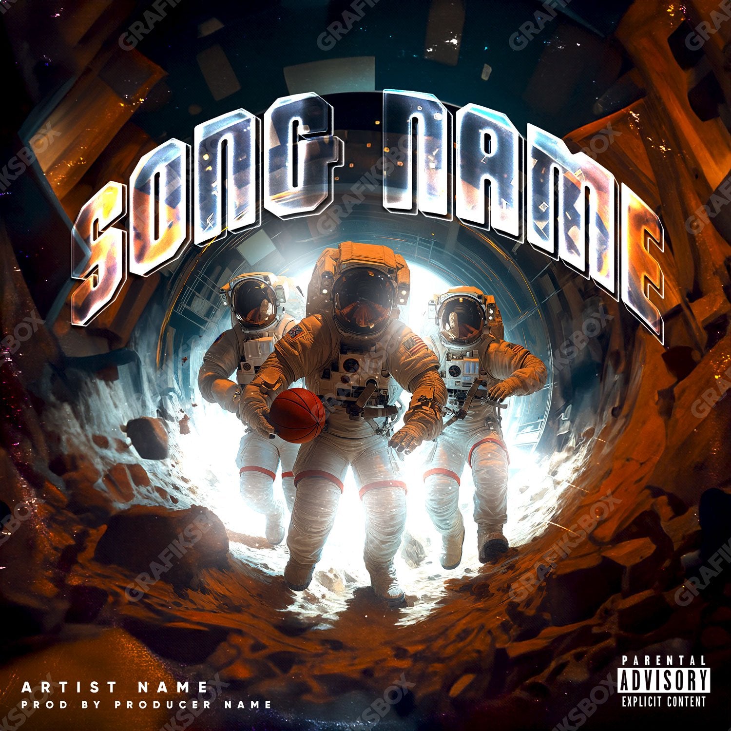 Space Team premade cover art