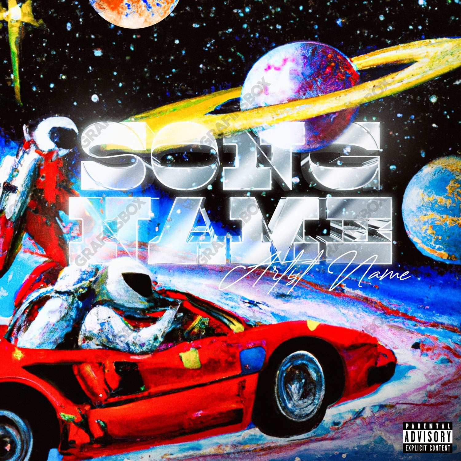 Space Tour premade cover art