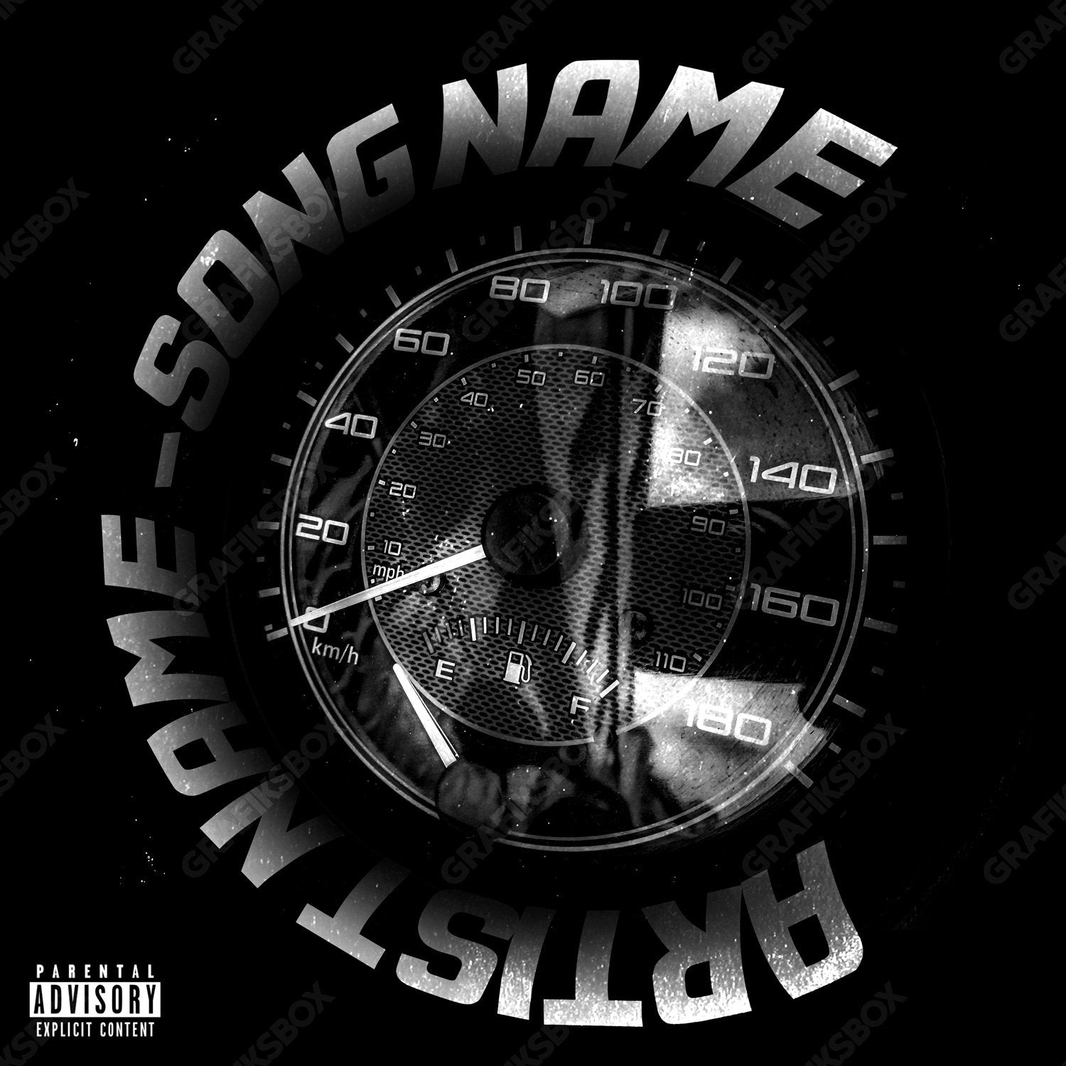 Speedometer premade cover art