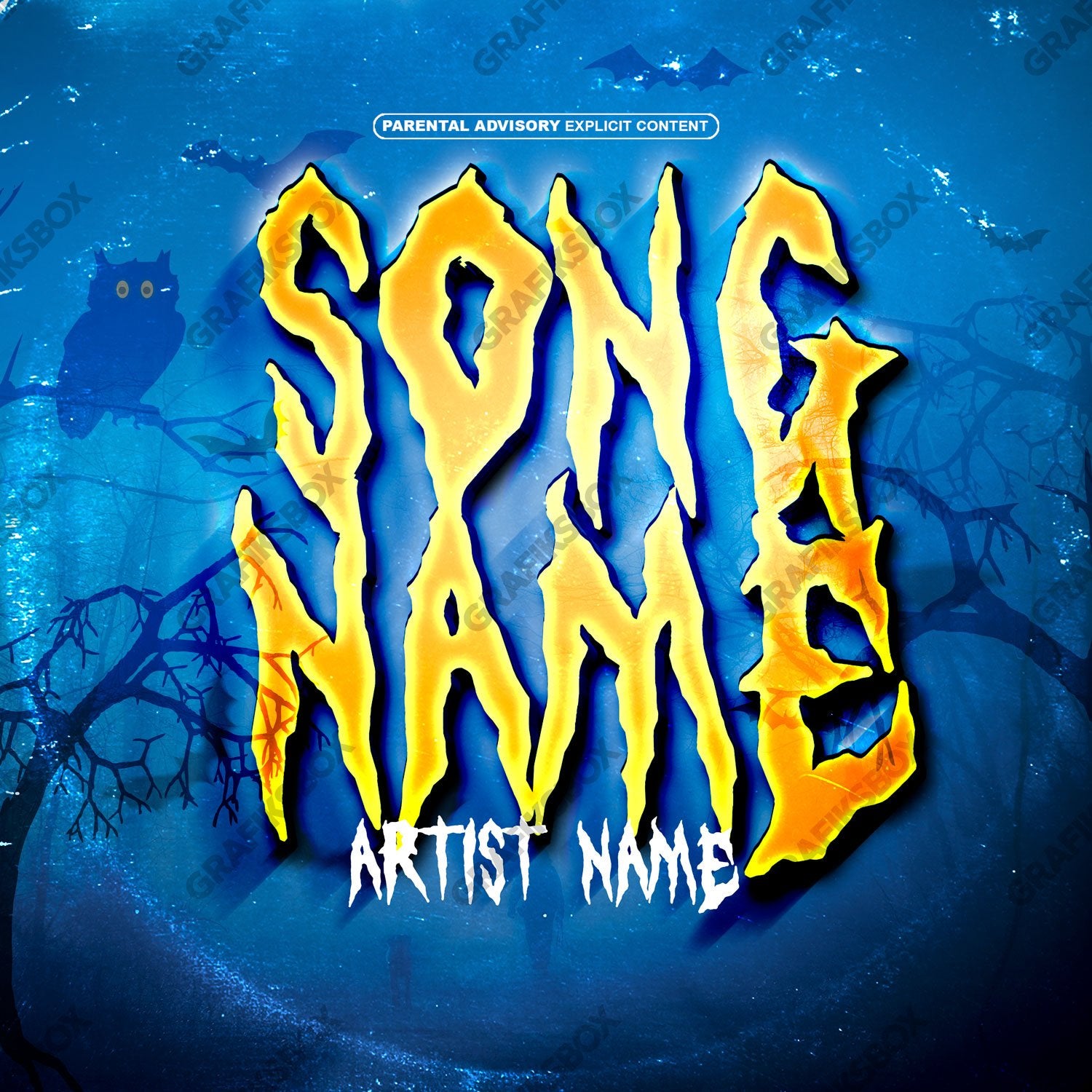 Spooky premade cover art