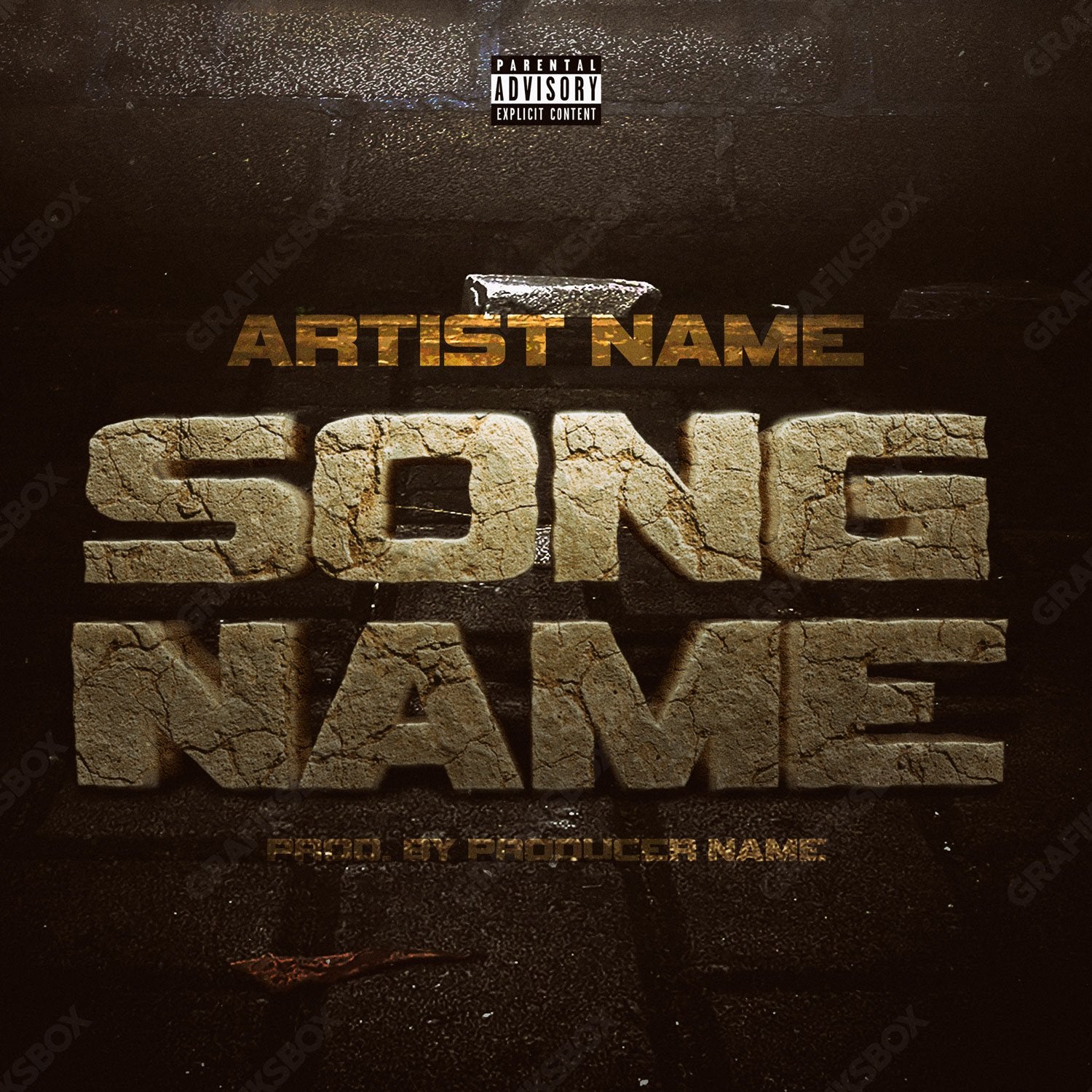 Street Rock premade cover art