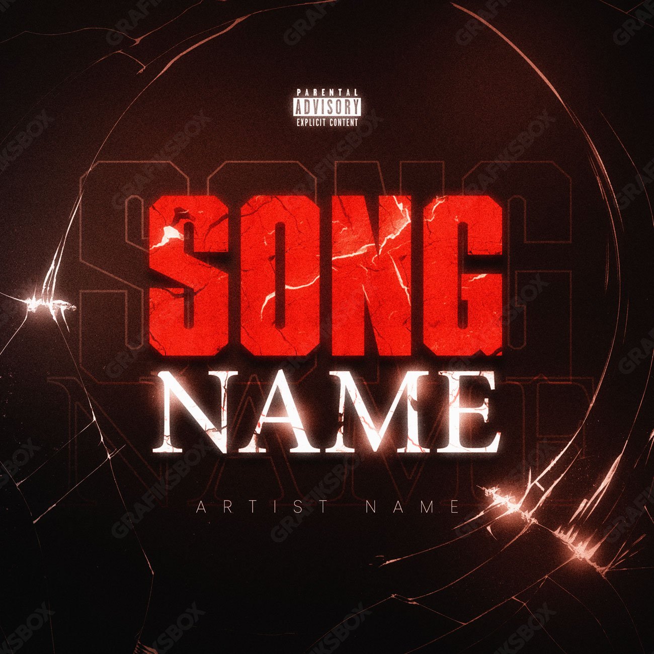 Strike premade cover art