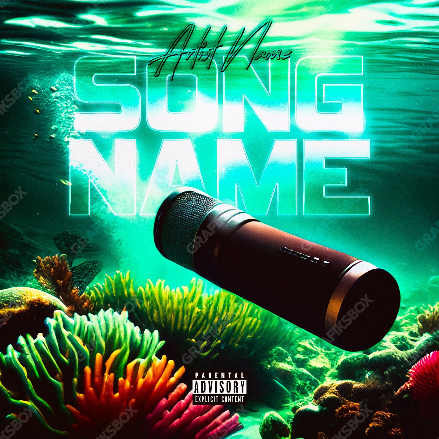 Submarine premade cover art