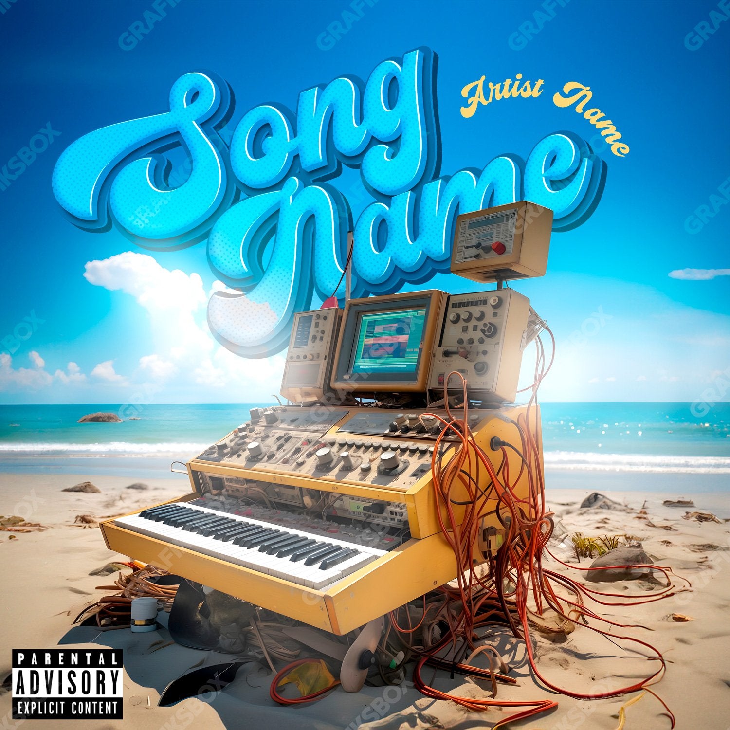 Summer Console premade cover art