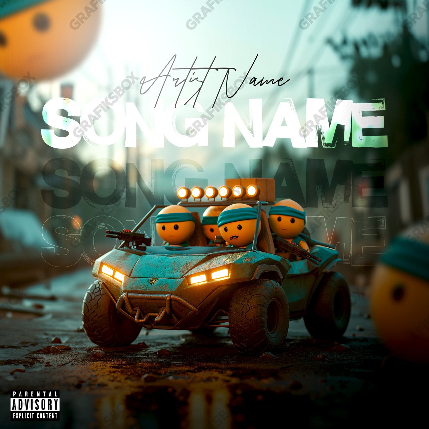 The Gang premade cover art