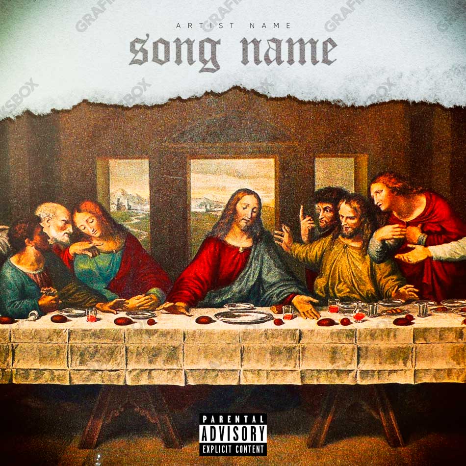 last supper premade cover art