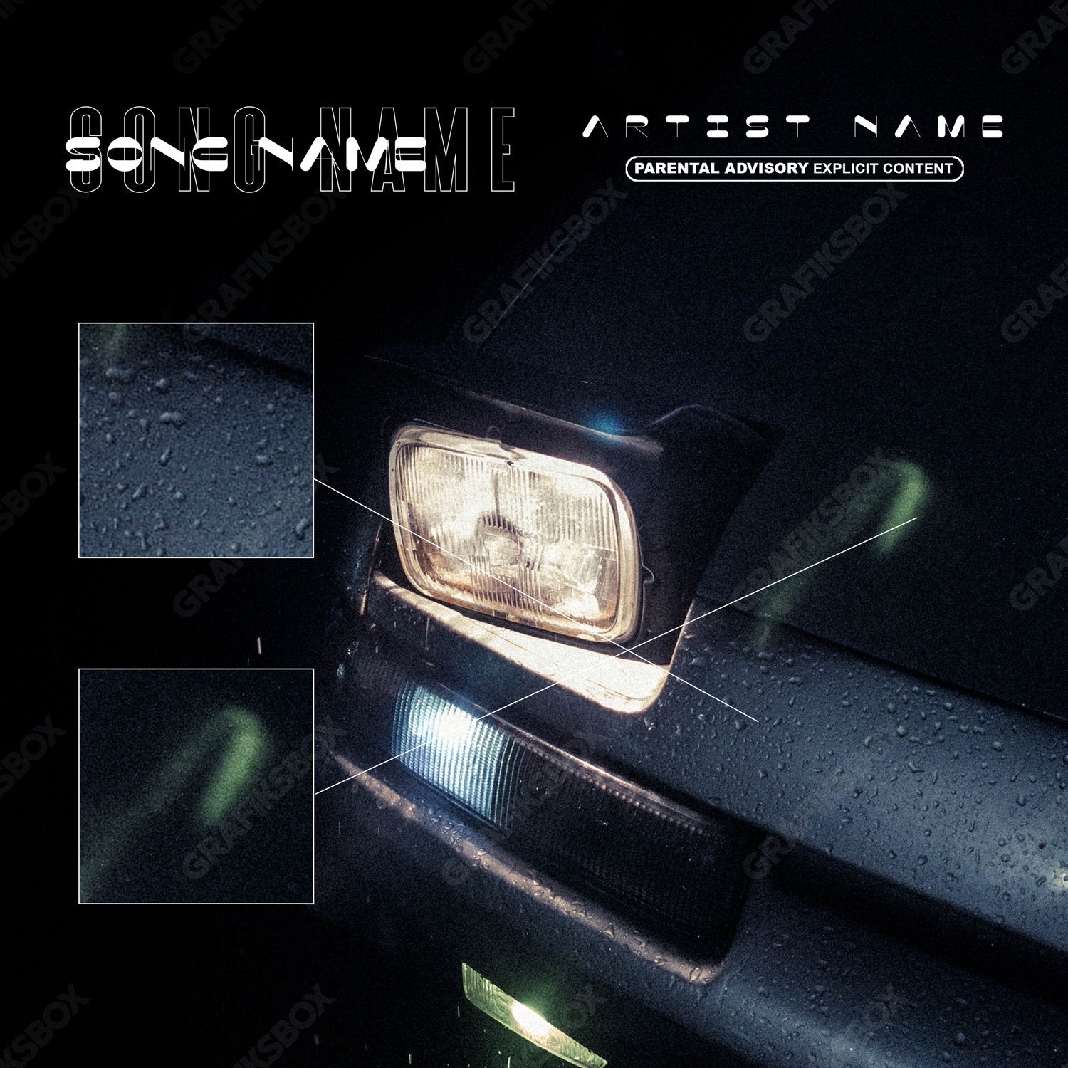 Tokio Drift premade cover art