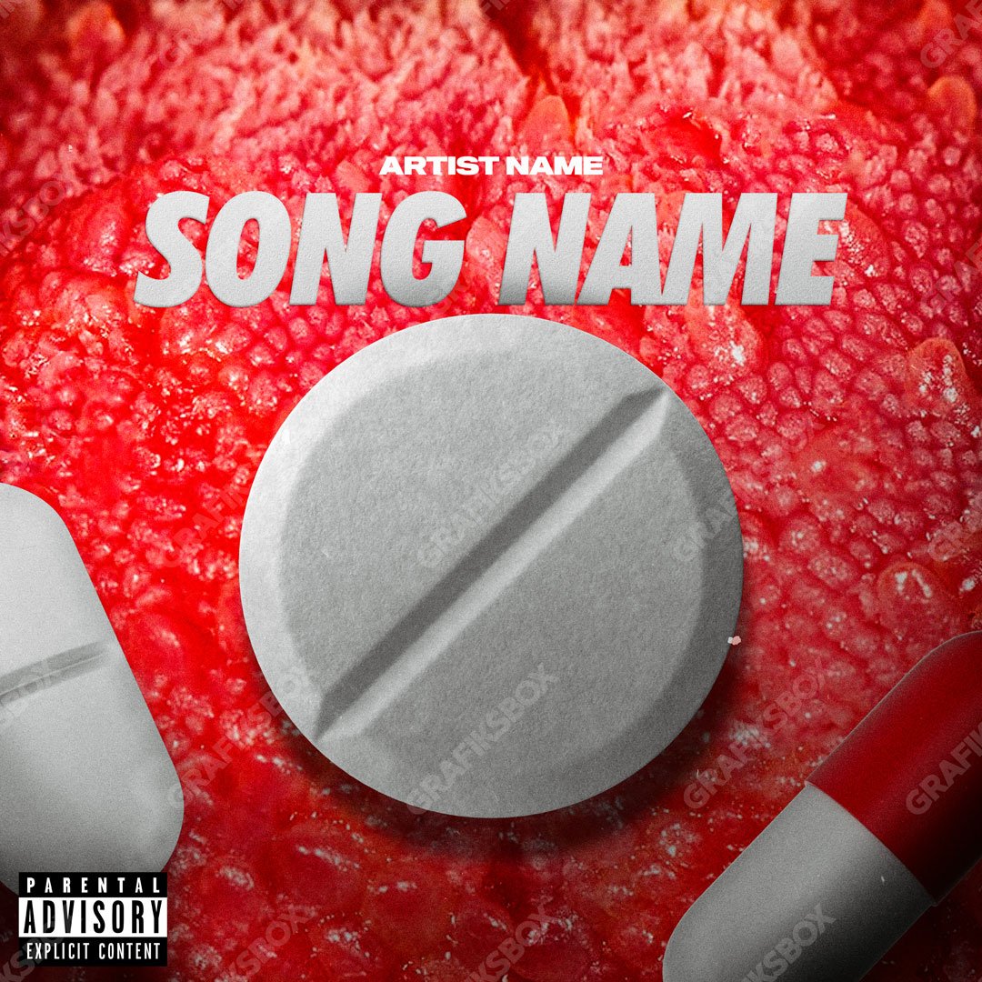 Tonge n Pills premade cover art