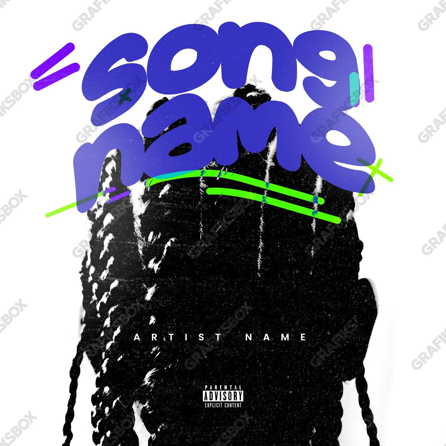 Trenzas premade cover art