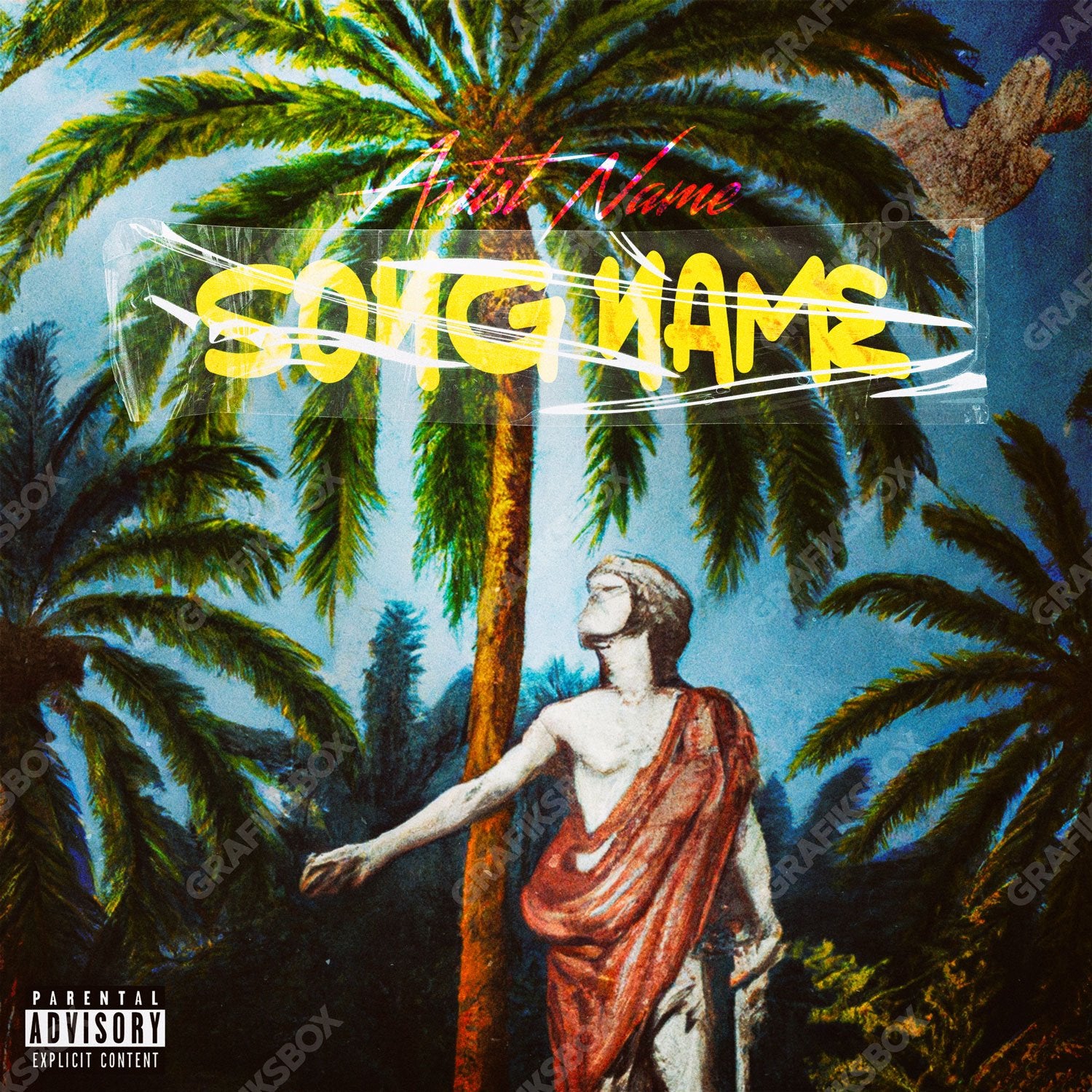 Tropic Sculpture premade cover art