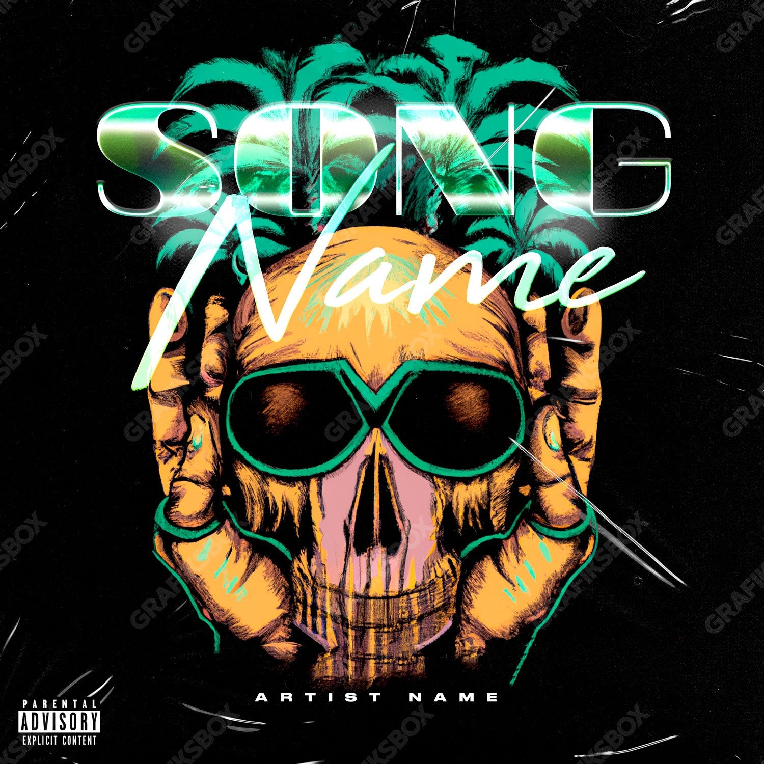 Tropic Skull premade cover art