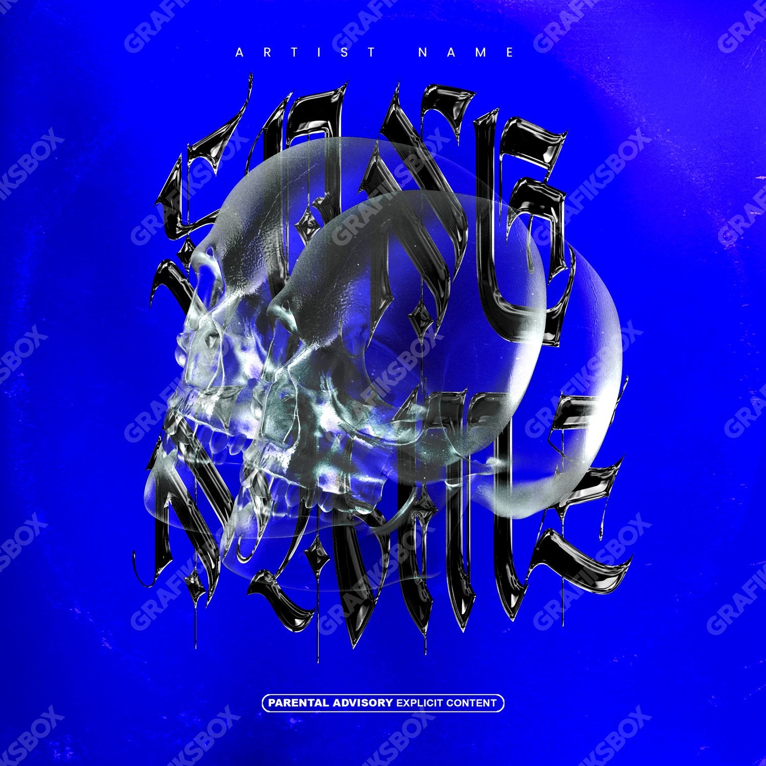 Twin Skull premade cover art