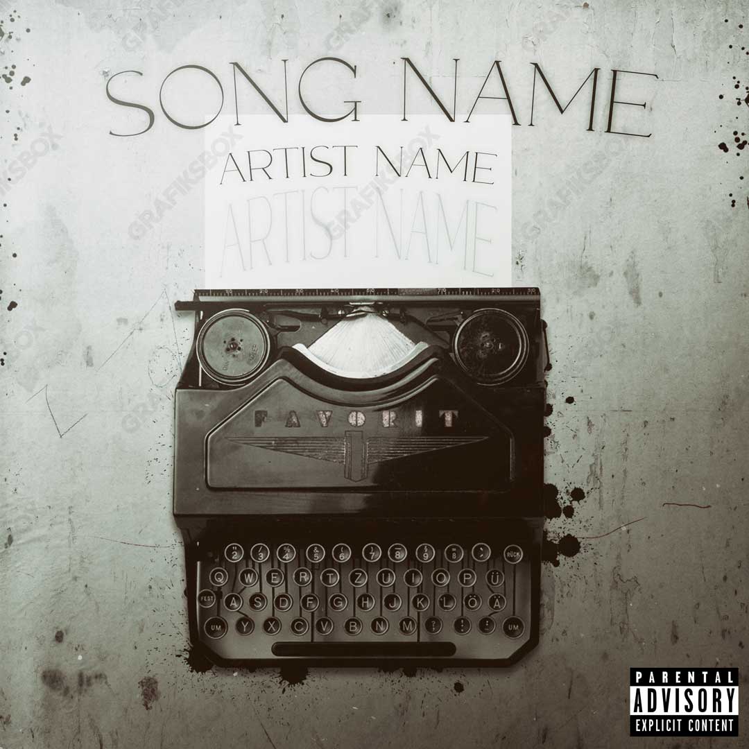 Typist premade cover art