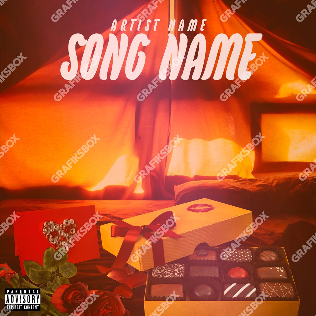 valentine's day album cover art