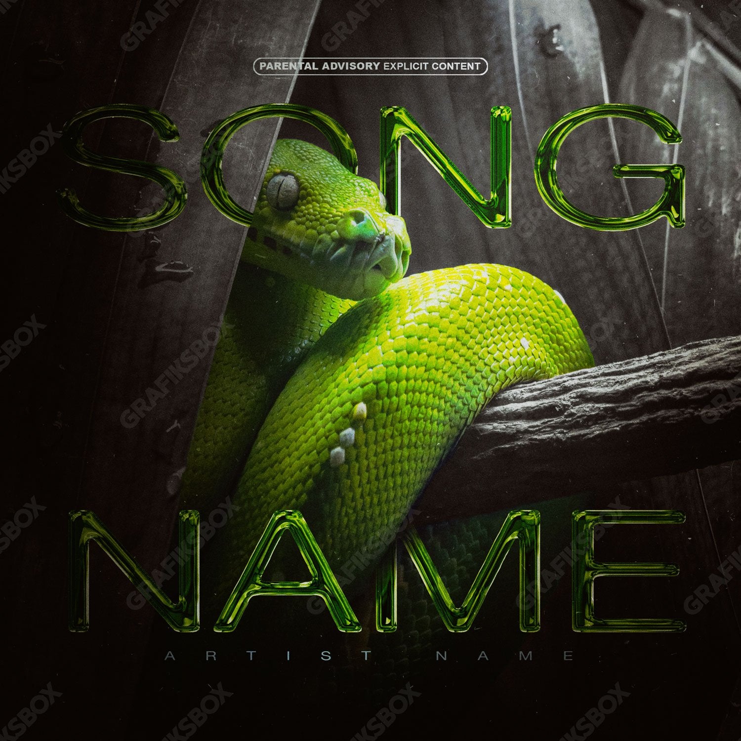 Viper premade cover art