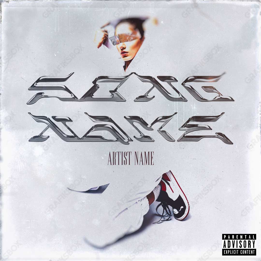White tape premade cover art