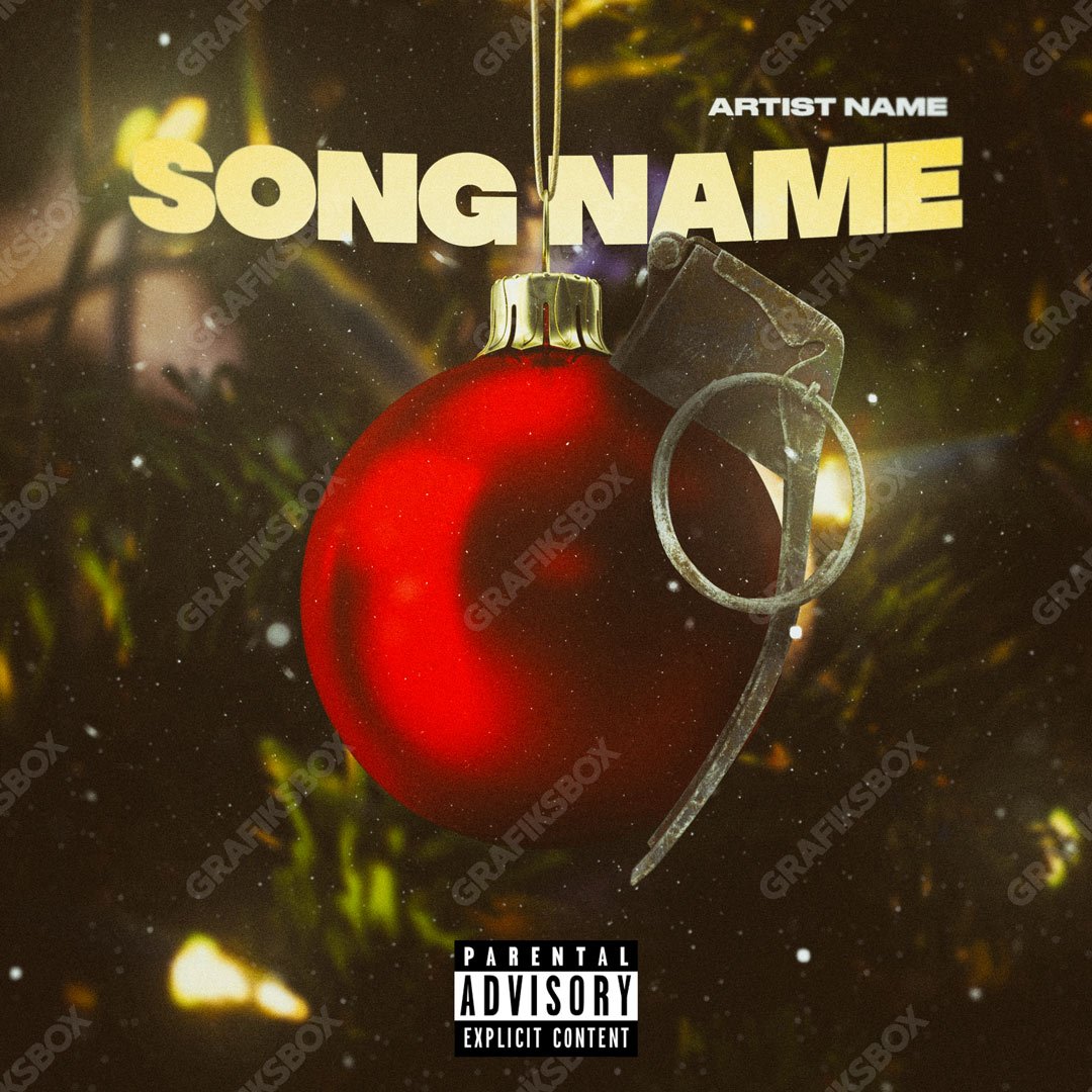 War Xmas premade cover art