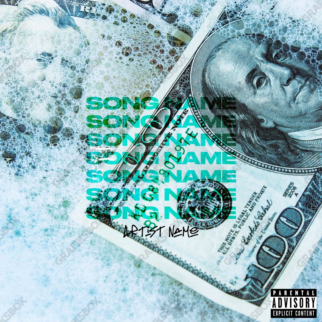 Washing Money premade cover art