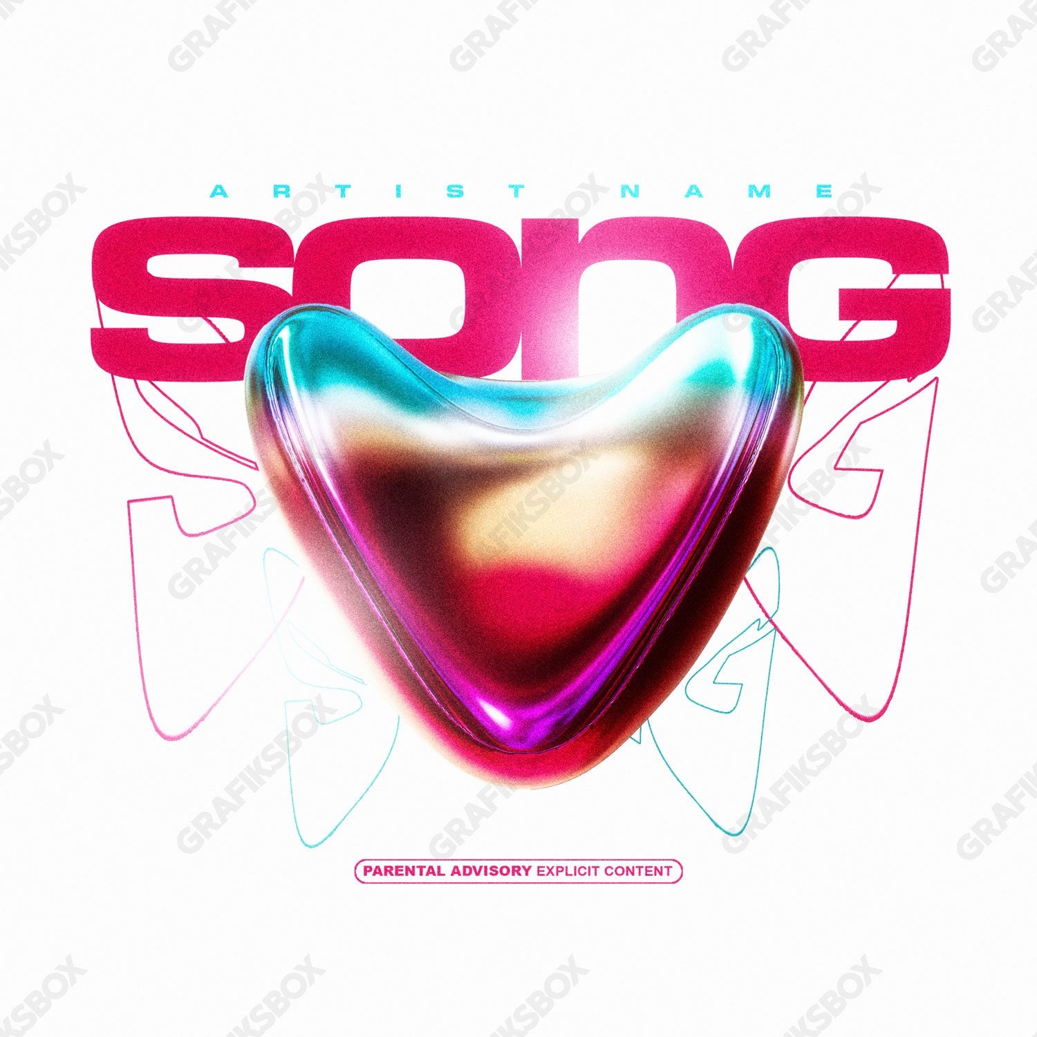 Wave Love premade cover art