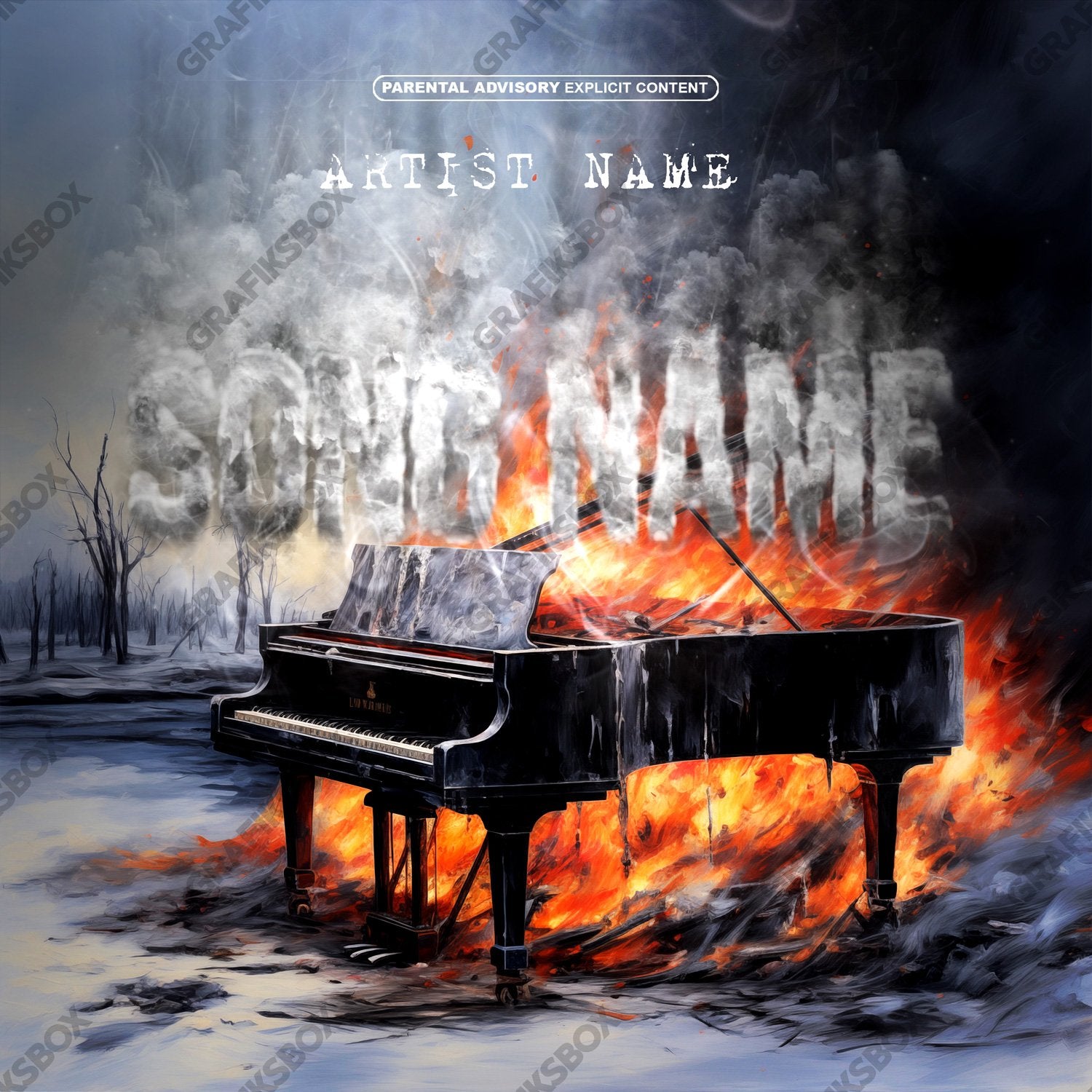 Winter Season premade cover art