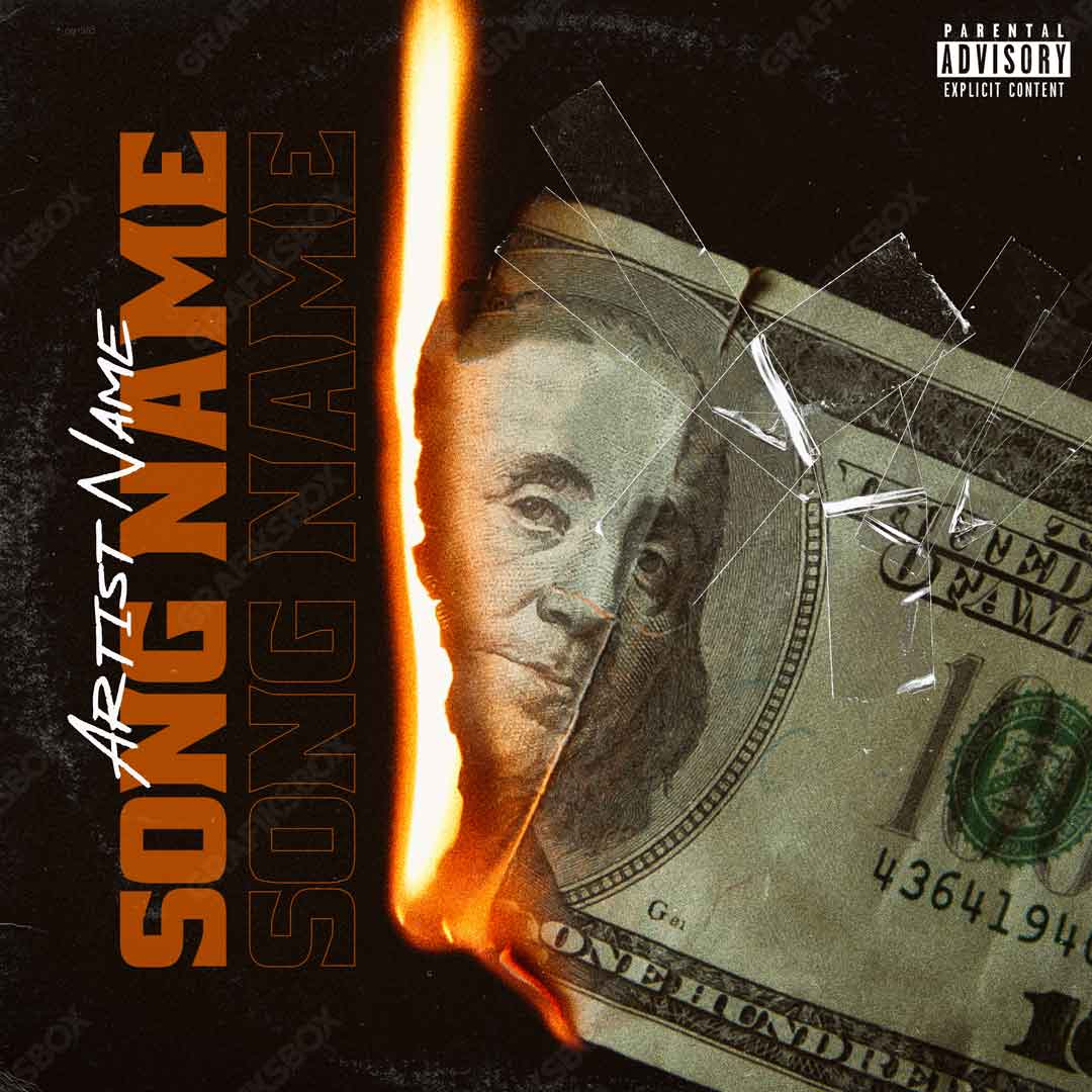 burning money premade cover art