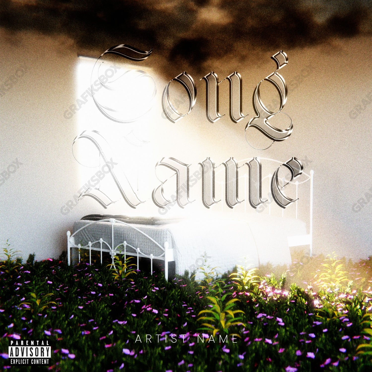 glossy room premade cover art