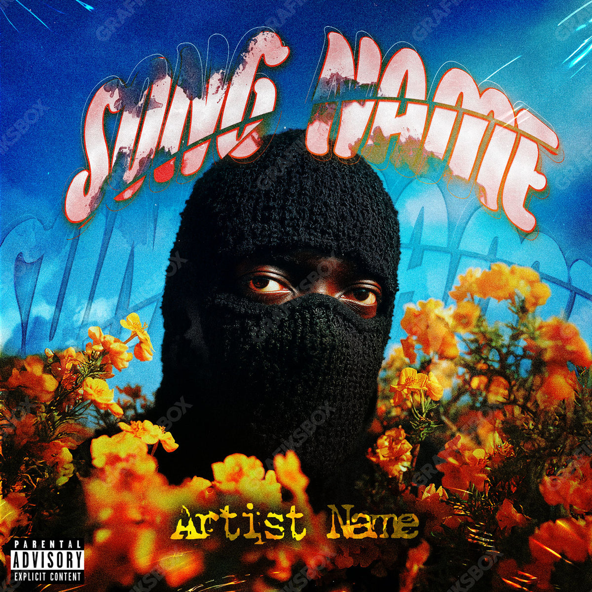 Balaclava and Flowers