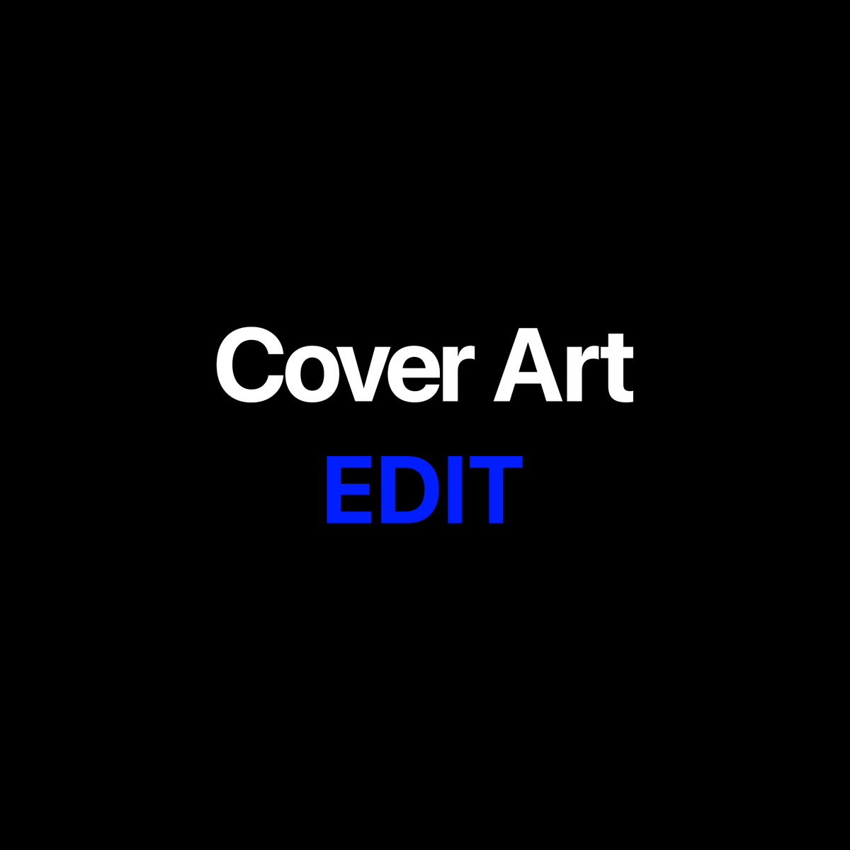 Customized Cover?