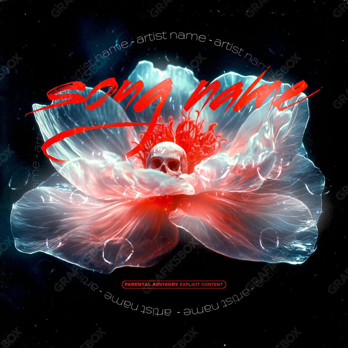 Floral Skull