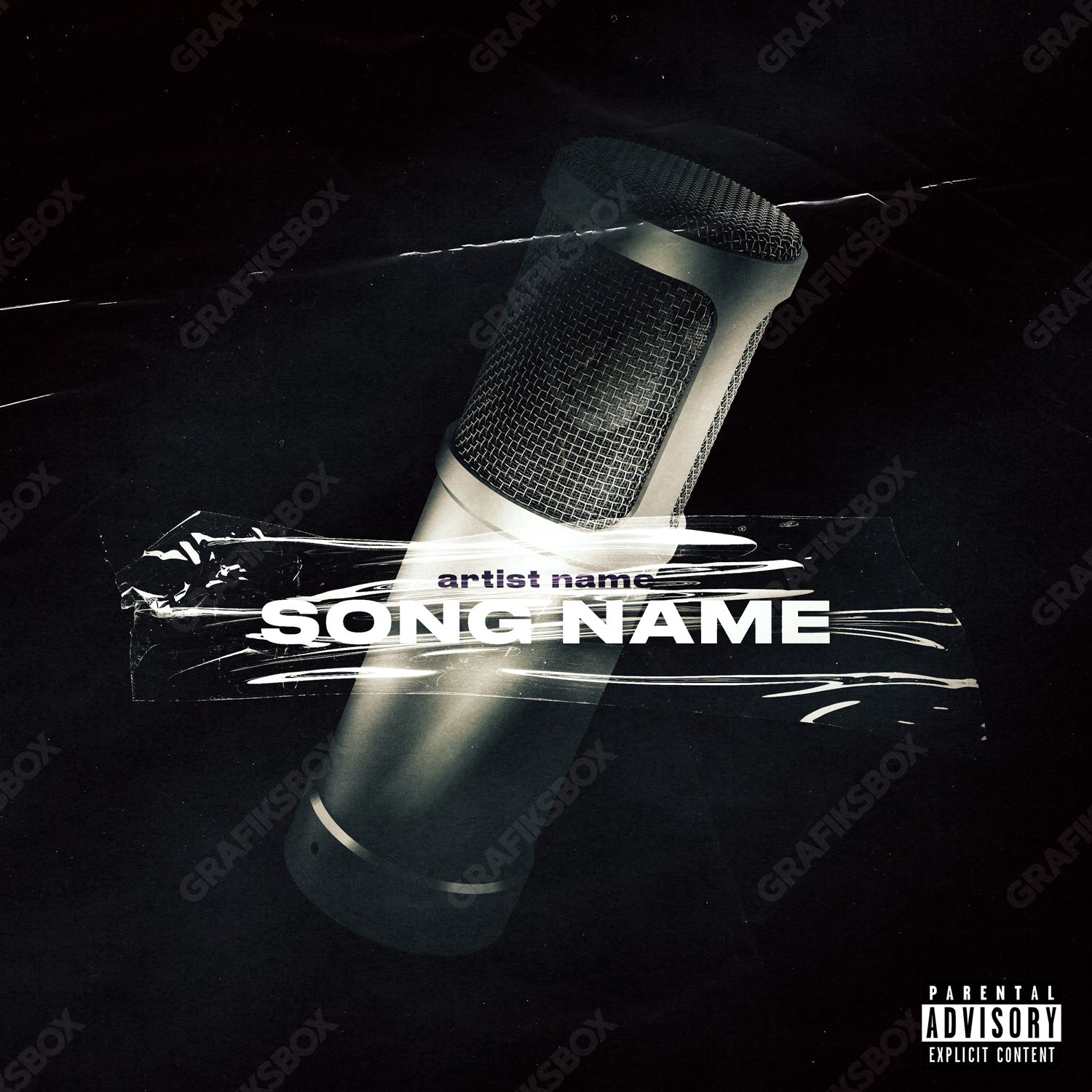 Musical Script Cover Musical Cover Art - Grafiksbox Premade Covers