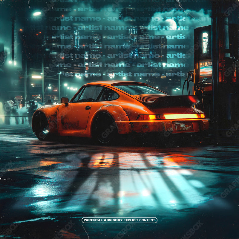 Orange Coupe