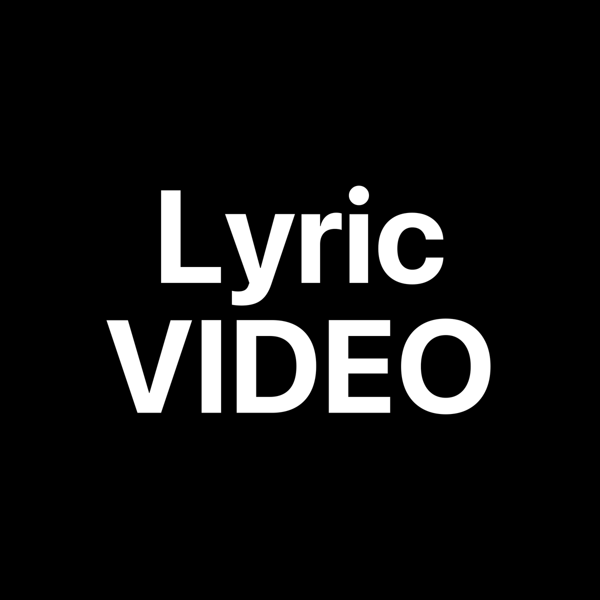 Convert To Lyric Video — addon
