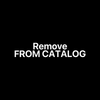 Remove from the Catalog