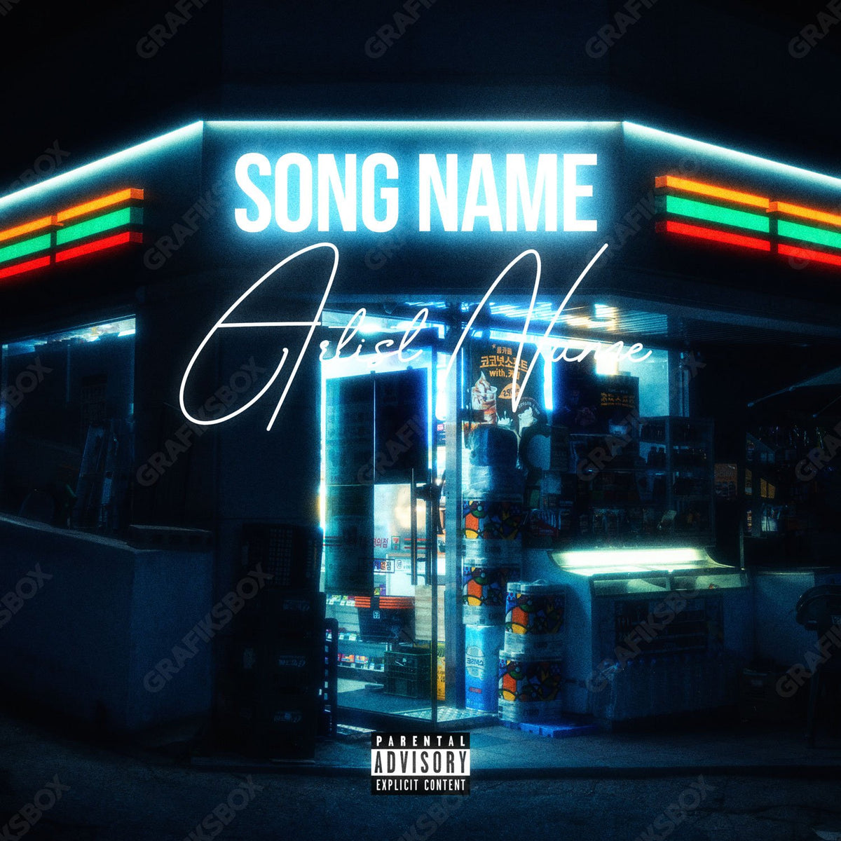 7Eleven premade cover art