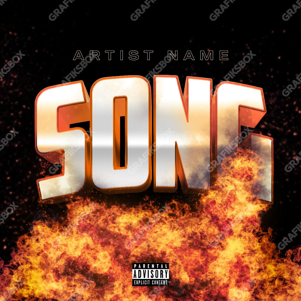 A Fuego premade cover art