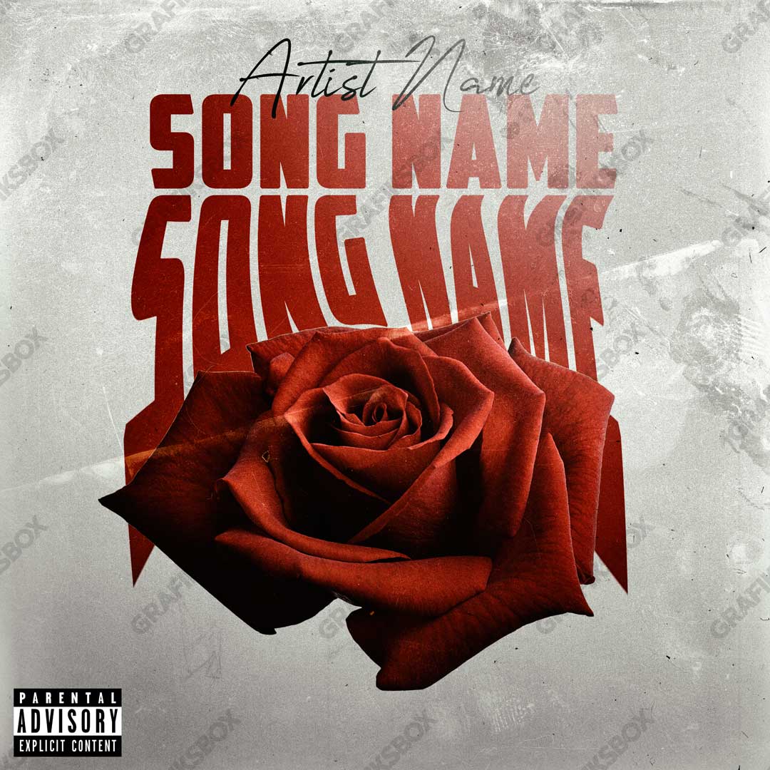 all red premade cover art