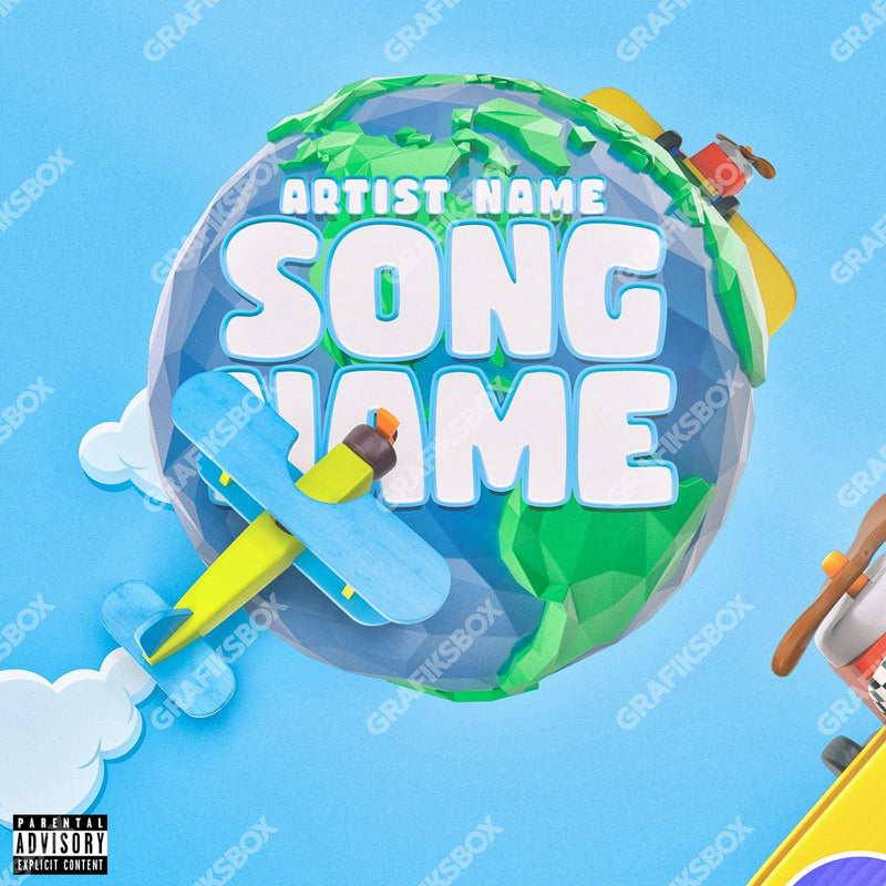 happy album cover art