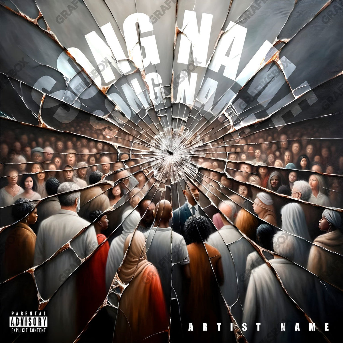 Antisocial premade cover art