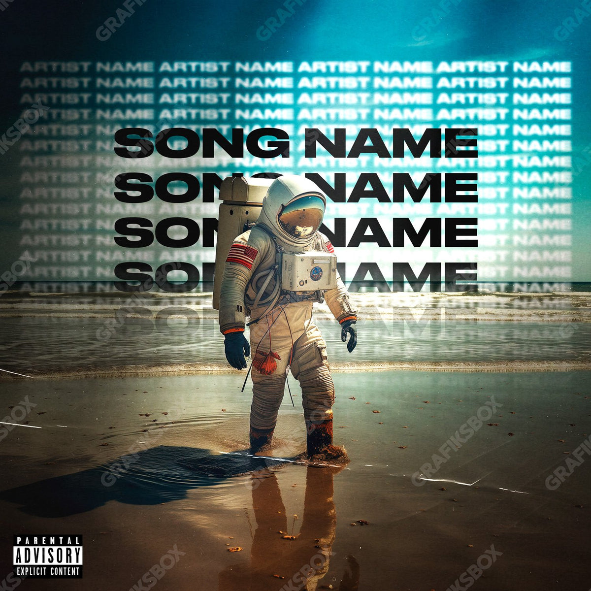 Astro Sea premade cover art