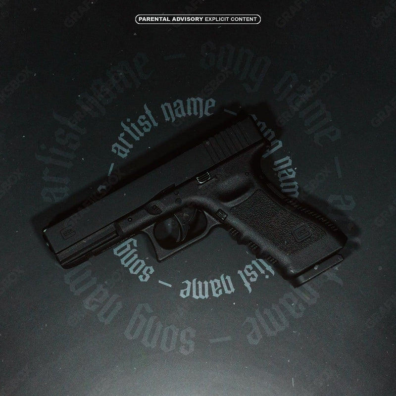 black glock premade cover art