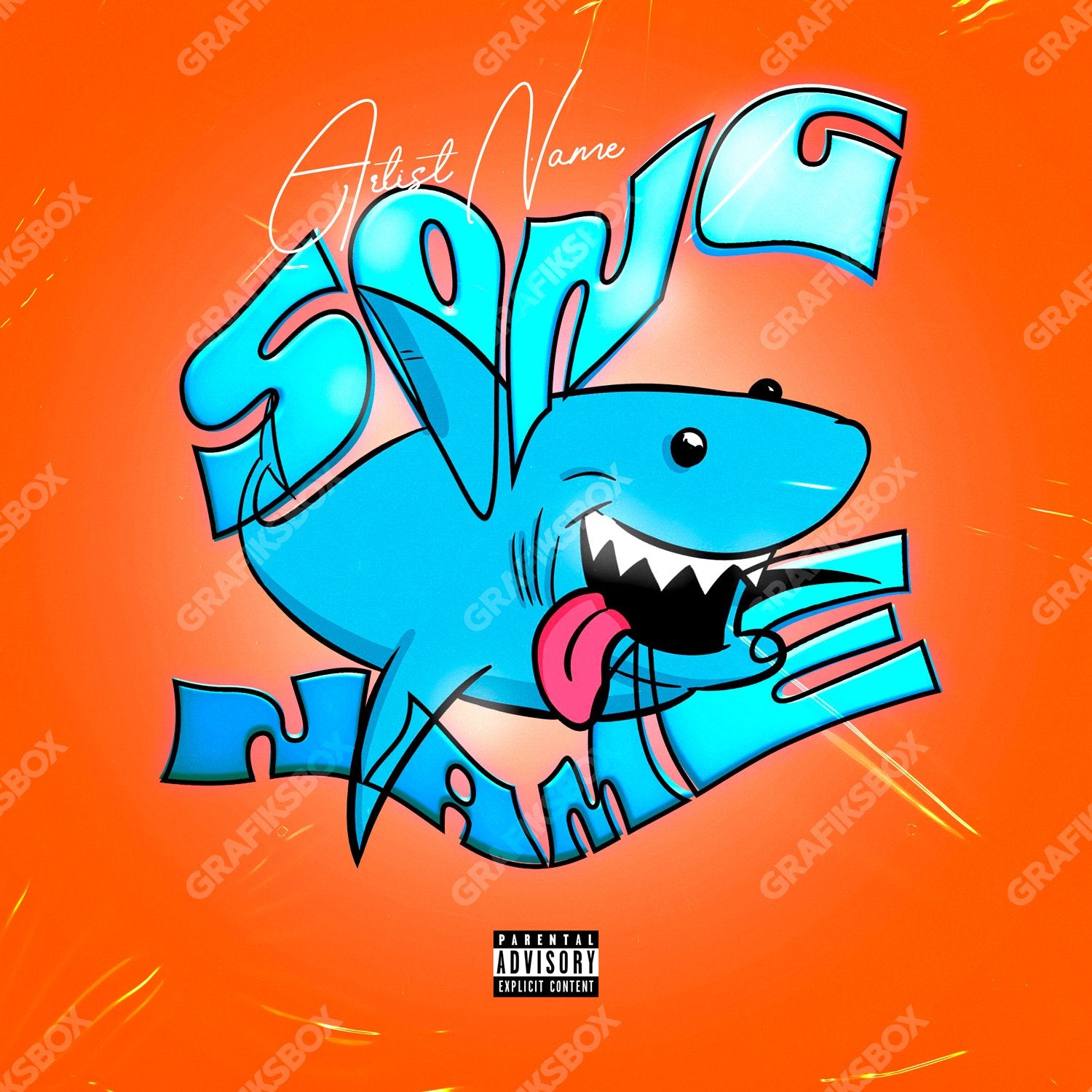 Baby Shark premade cover art