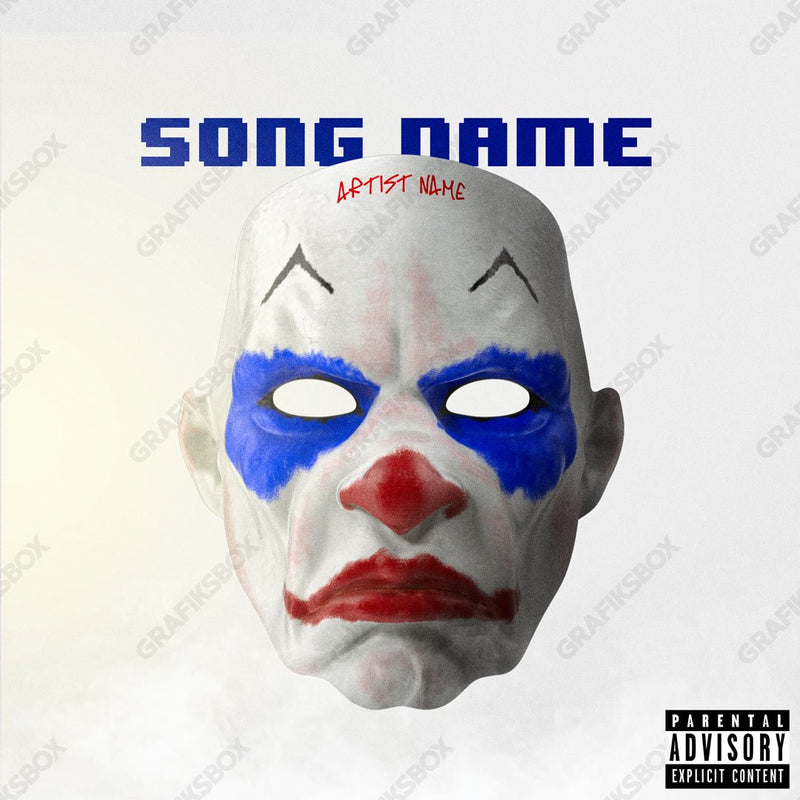 Bad Clown premade cover art