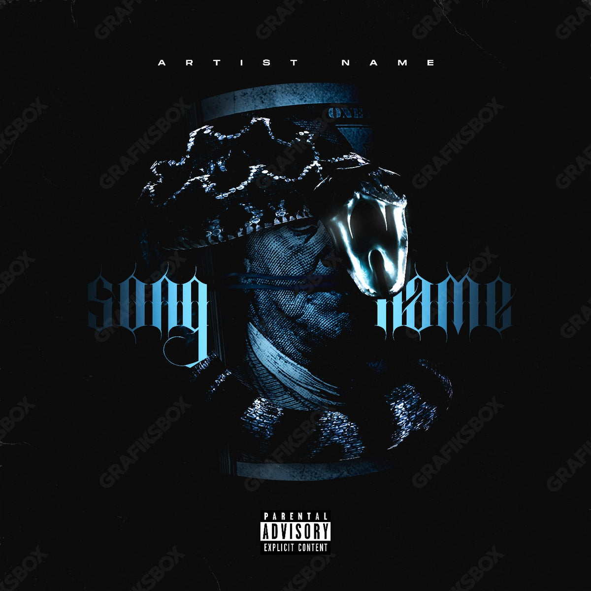 Benji Snake premade cover art