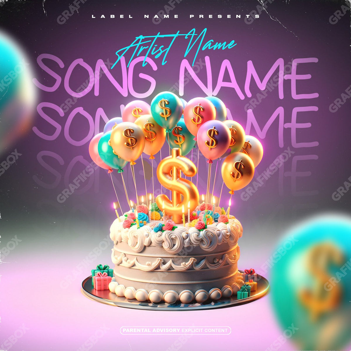 Birthday premade cover art