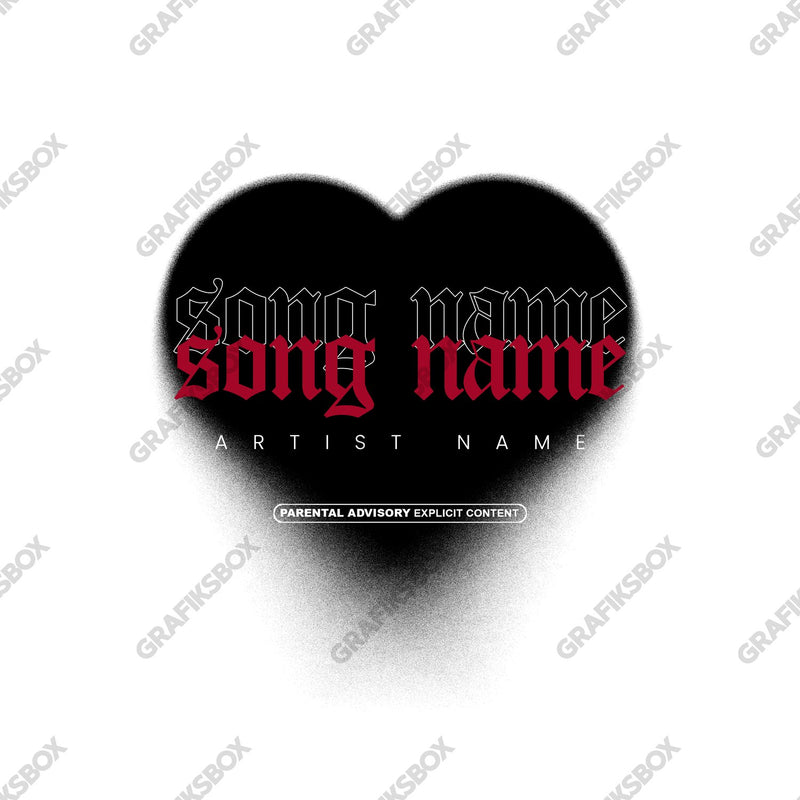 Black Luv premade cover art