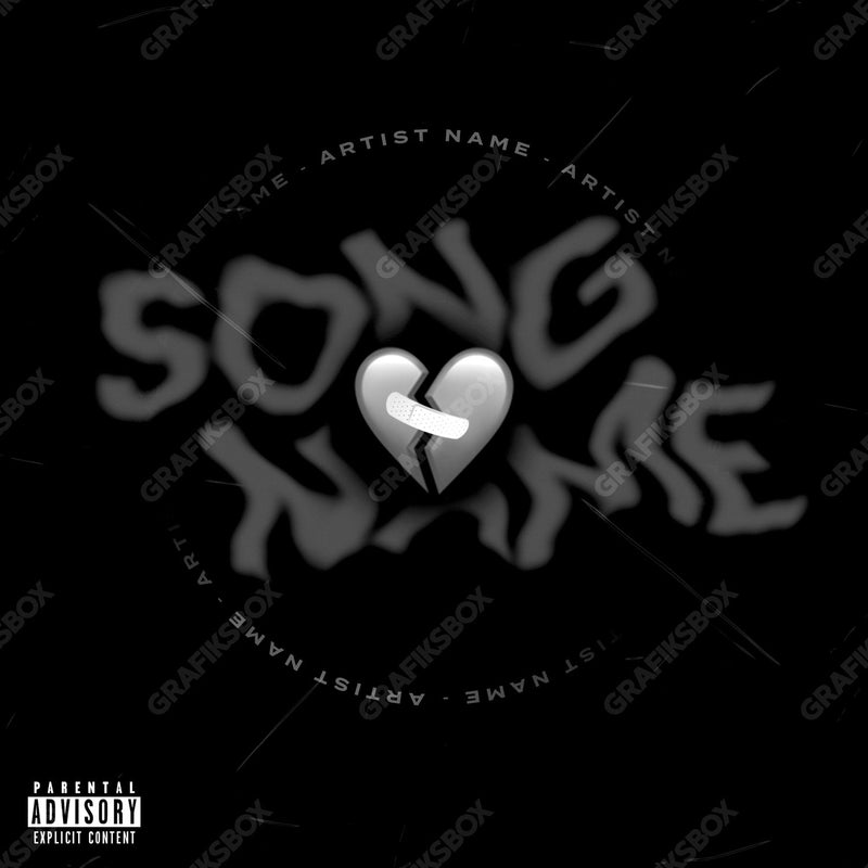 Black Pain premade cover art