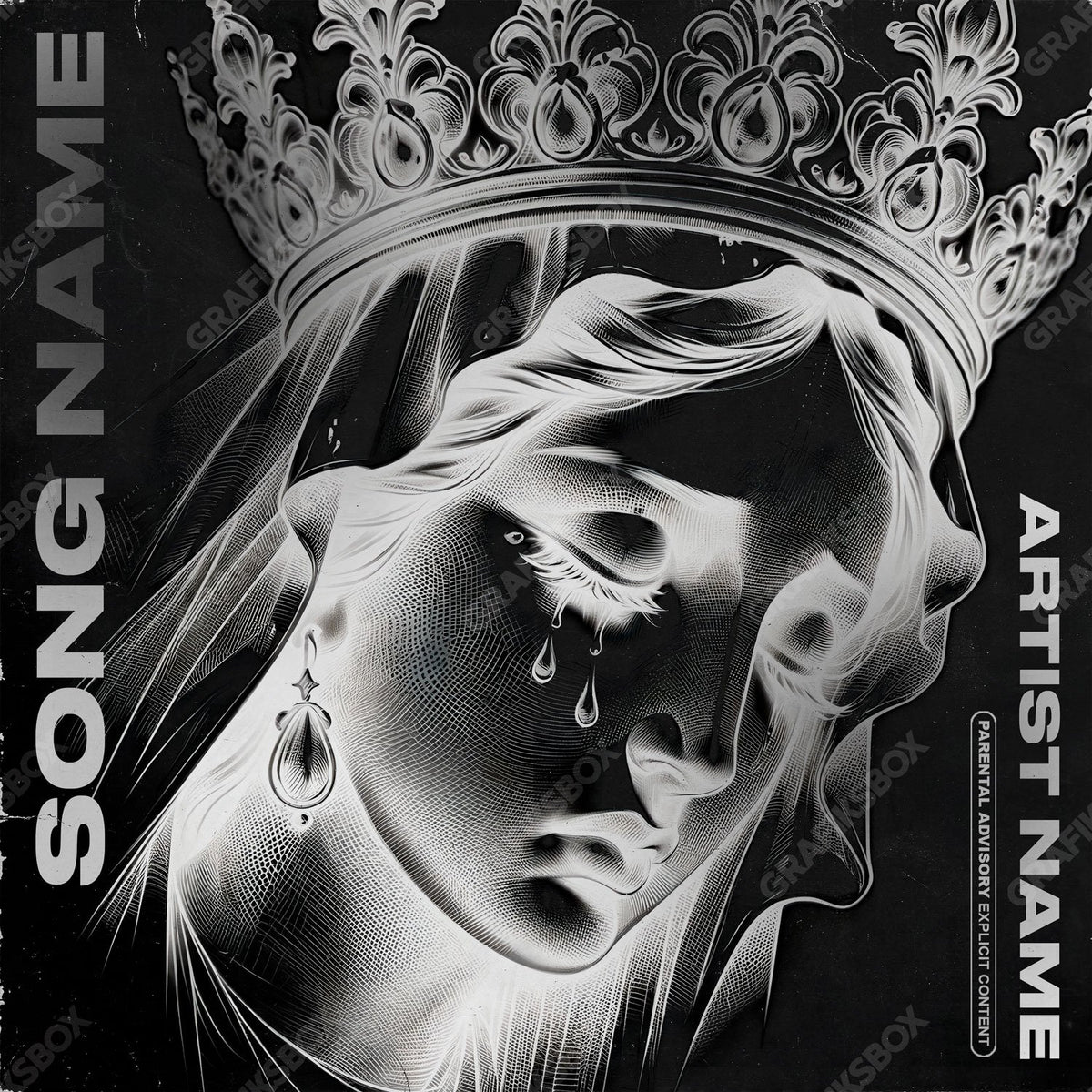 Black Tears premade cover art