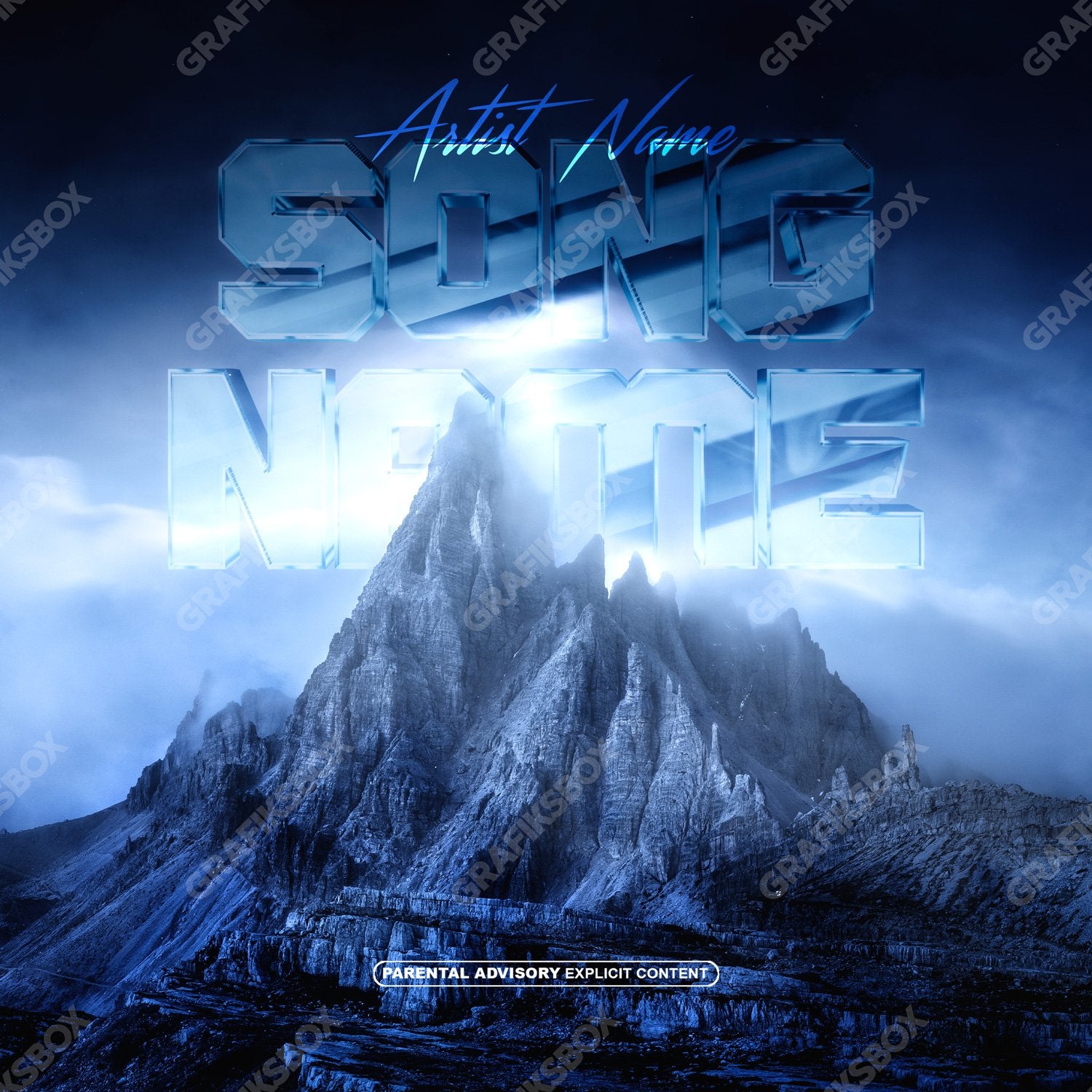 Blue Mountain premade cover art